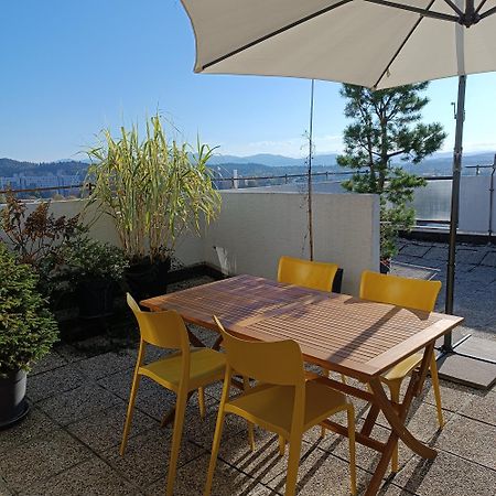 Bright Penthaus Apartement, With A Wonderful View Любляна Екстериор снимка