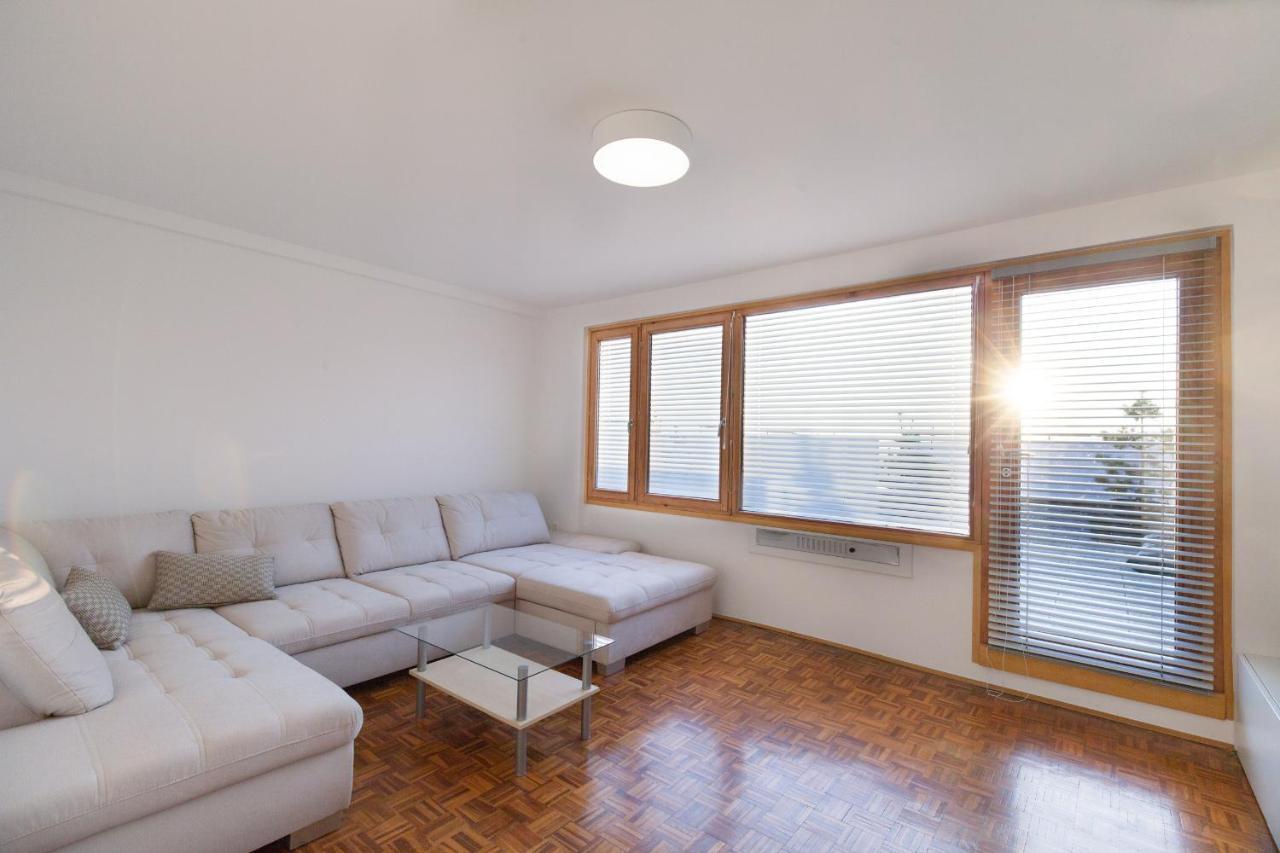 Bright Penthaus Apartement, With A Wonderful View Любляна Екстериор снимка